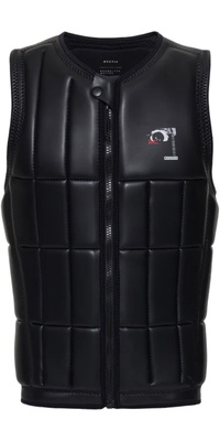 2026 Mystic Hommes Anarchy Front Zip Gilet Wake Impact 35005.240210 - Black