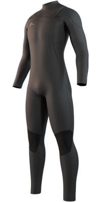 2026 Mystic Hommes Evolve Natural Foam 3/2mm Chest Zip Combinaison Néoprène 35000.250002 - Black