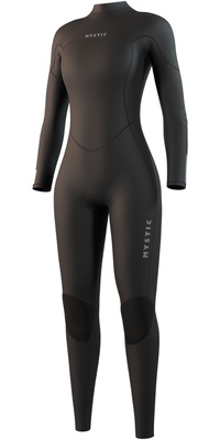 2026 Mystic Femmes Star 4/3mm Back Zip Combinaison Néoprène 35000.250055 - Black
