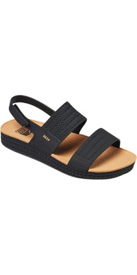 2026 Reef Womens Water Vista Sandals CI8573 - Black / Tan
