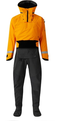 Typhoon Hommes 2026 Sea Kayak Hinge Entry Drysuit 100200-0016 - Tangerine / Grey