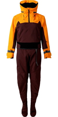 Typhoon Femmes 2026 Sea Kayak Hinge Entry Drysuit 100201 - Tangerine / Plum