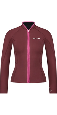 Wallien 1.5mm 2026 Horizonia Yulex Wetsuit Jacket 101005001 - Red