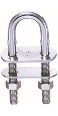 Wichard 2026 U-Bolt Pad Eye WR6511 - Silver