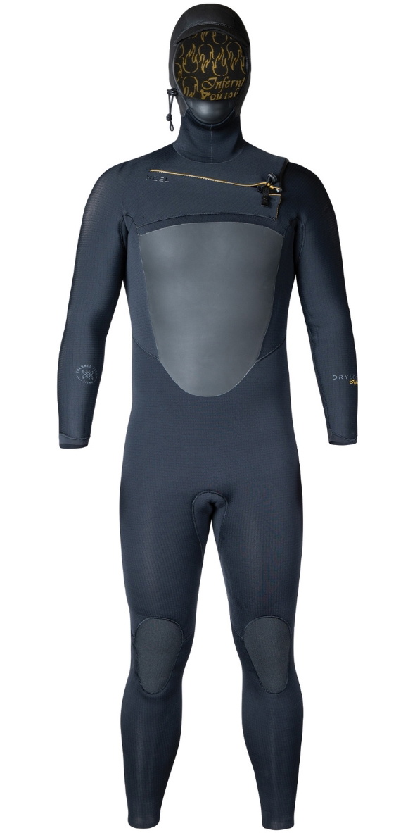 Cagoule Néoprène 1mm/3mm - Combinaison Capuche Unisexe Pour Surf, Plongée, Kayak, Protection Thermique - 8