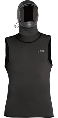 2026 Xcel INSULATE-X Eco Thermal Hooded Vest APE402H8 - Black