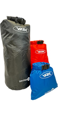 Yak Ripstop Black 2026 Drypak 2L/5L/10L Bag Set 7003331 - / Bleu / Rouge