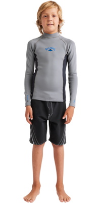 2026 Billabong Enfants Absolute Naturel 1/ 1mm Veste 24CW191508 - Alloy