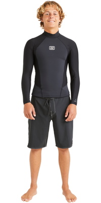 2026 Billabong Hommes Absolute 1mm Veste Poly Lite ABYW800128 - Black
