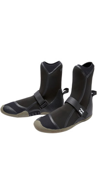 2025 Billabong Hommes Furnace 7mm Botte En Néoprène à Bout Rond ABYWW00105 - Black