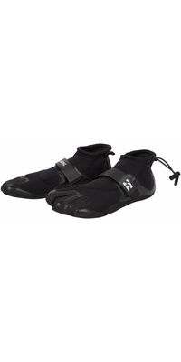 2026 Billabong Pro Reef 2mm Split Toe Reef Bottes ABYWW00121 - Black