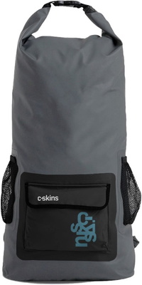 2026 C-Skins Storm Chaser 25L Dry Sac C-DBP25 - Gris / Black
