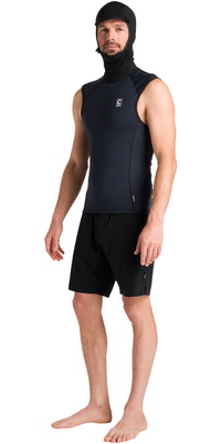 2025 C-Skins Hommes Thermal Skins Hooded Vest C-HDIMHC - Black