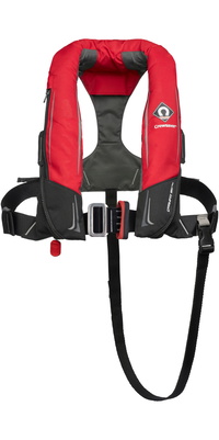 2026 Crewsaver Crewfit 180N Pro Gilet De Sauvetage à Harnais Automatique PC-0017863 - Red