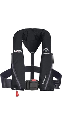 2026 Crewsaver Nava Performance Crewfit 165N Sport Gilet De Sauvetage Automatique 9710BLA - Black