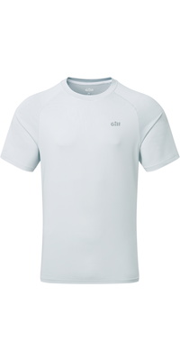 2026 Gill Hommes Top à Manches Courtes Pursuit 1118 - Light Grey