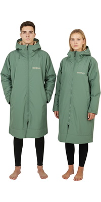 2026 Gul Revorobe Peignoir à Manches Longues AC0135-C6 - Green / Taupe