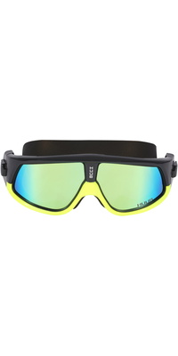 2026 HUUB Masque Ryft A2-RYFTBY - Met Black / Fluo Yel - Polarisé Dk Smoke Gold Mir