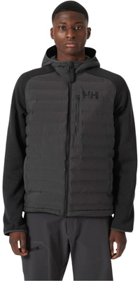 2025 Helly Hansen Hommes Arctic Ocean Hybrid Insulator 34074 - Ebony