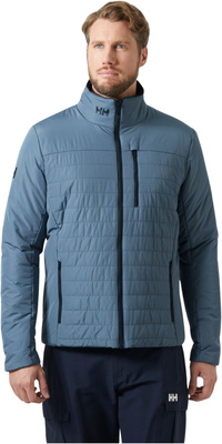 2025 Helly Hansen Hommes Crew Insulator Veste 2.0 30343 - Washed Navy