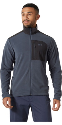 2025 Helly Hansen Hommes Daybreaker Block Microfleece Jacket 49454 - Alpine Frost