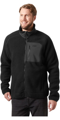 2025 Helly Hansen Mens Panorama Pile Fleece Block Jacket 49460 - Black