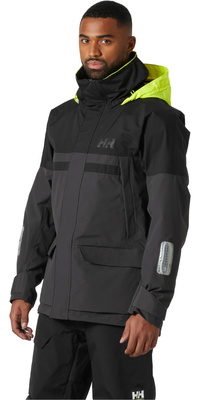 2026 Helly Hansen Hommes Pier 4.0 Jacket 34484 - Ebony