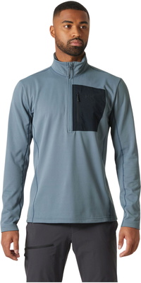 2026 Helly Hansen Hommes Versalite 1/2 Zip Fleece 49550 - Washed Navy