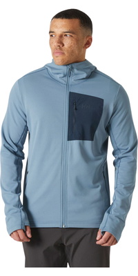 2025 Helly Hansen Hommes Veste à Capuche Versalite Fleece 49547 - Washed Navy