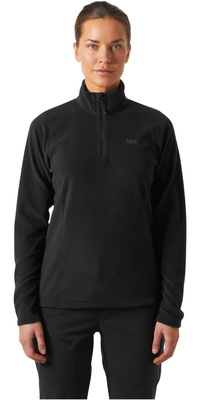 2026 Helly Hansen Femmes Daybreaker 1/2 Zip Fleece 50845 - Black