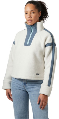 2025 Helly Hansen Femmes Imperial Pile Zip Pullover 49581 - Snow
