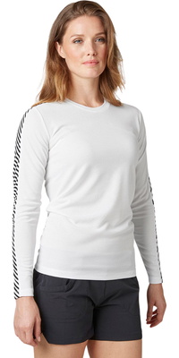 2026 Helly Hansen Femme Lifa Crew Baselayer 48326 - Blanc
