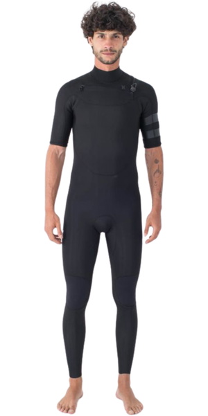 Combinaison De Plongée Homme Sans Manches, 2 Mm, Néoprène, Fermeture éclair Avant, Noir
