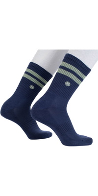 2025 Hurley Hommes Low Tide BP Quarter Sock MSOEULT0001 - Armored Navy