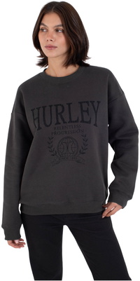 2025 Hurley Femmes Stade Crew WFTEU00018 - Dark Shadow