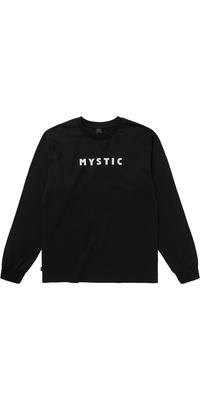 2025 Mystic Mens Brand Long Sleeve Tee 35105.260310 - Black