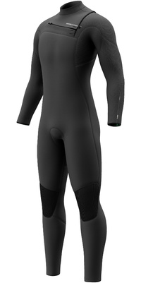 2026 Mystic Hommes Majestic 5/3mm Chest Zip Combinaison Néoprène 35000.260015 - Black