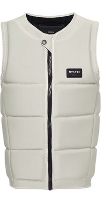 2026 Mystic Hommes Star Front Zip Gilet Pare-balles 35005.240245 - Dirty White