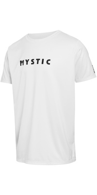 2026 Mystic Mens Star Short Sleeve Quick Dry Rash Vest 35001.250203 - Off White