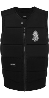 2026 Mystic Hommes Poseidon TS Front Zip Wake Impact Vest 35005.250691 - Black
