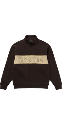 Sweat Demi-zip Mystic Slate 2025 35104.260315 - Dark Brown