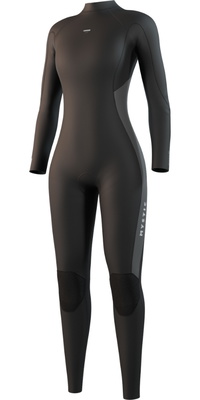 2025 Mystic Femmes Haven 4/3mm Back Zip Combinaison Néoprène 35000.250049 - Black