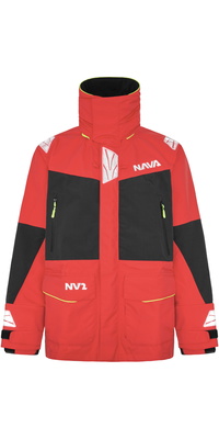 2026 Nava Performance Mens NV2 Sailing Jacket NAVANV2J01 - Red