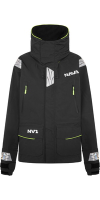 2026 Nava Performance Femmes NV2 Sailing Jacket NAVANV2J01 - Black