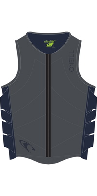 2025 O'Neill Hommes Slasher Comp B Vest 4917BEU - Graphite / Abyss