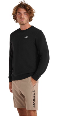 2025 ONeill Hommes Small Logo Crew Sweatshirt N2750013 - Black Out