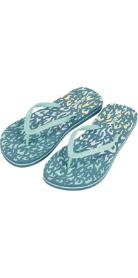 2025 ONeill Womens Profile Graphic Sandals 1400060 - Yellow Animal Blur