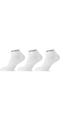 2025 O'Neill Chaussettes Quart De 3-Pack 750003 - White