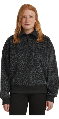 2025 O'Neill Womens Must-Have Half Zip Fleece 1350089 - Black Animalica