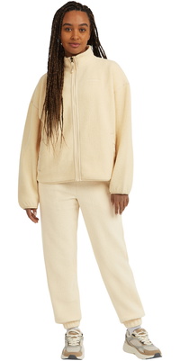 2025 ONeill Femmes Veste Incontournable à Poils Longs Et Fermeture éclair Intégrale Fleece 1350079 - Macaron